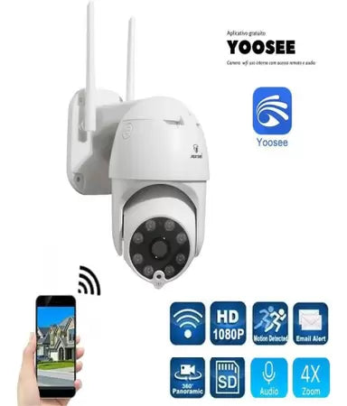 JORTAN JT-8167QP Full Color Smart WIFI IP Camera. - Mr.Smart SA's Best Online Shopping Store