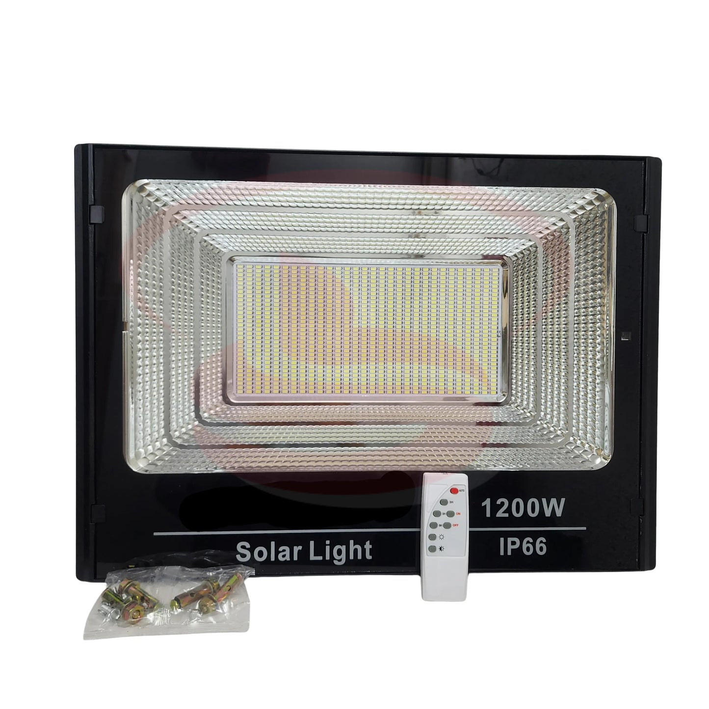 1200W Solar Flood Light with Remote and Solar Panel – Outdoor Waterproof LED Security Light by Smart Life Lighting & Electrical
