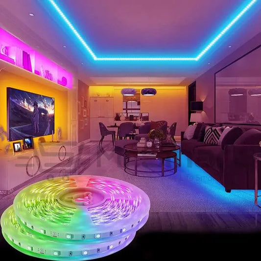 12V 5M Remote Operated LED RGB/Multicolor Strip Light. - Mr.Smart SA's Best Online Shopping Store