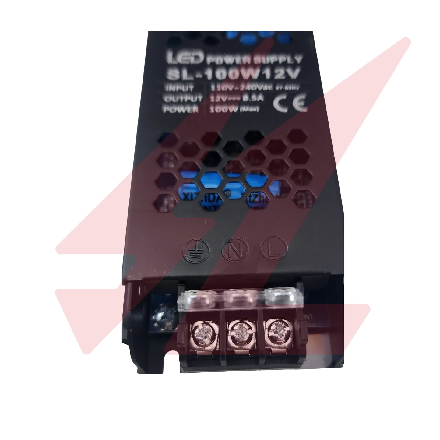 12V 100W 8.5A LED power supply with 110V–240V AC input and 12V DC output for LED lighting.
Smart Life Lighting & Electrical