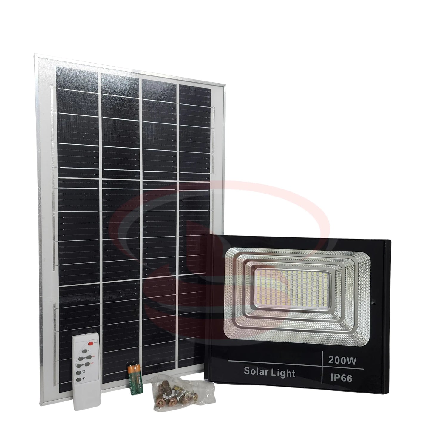 200W Solar Flood Light with Remote and Solar Panel – Outdoor Waterproof LED Security Light by Smart Life Lighting & Electrical