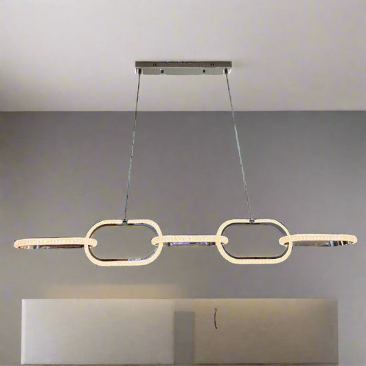 LED crystal dining pendant Lamp - 8802. - Smart Life