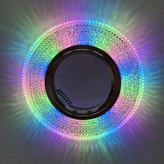 Crystal RGB LED downlight fitting MD706 - Pack of 02. - Smart Life