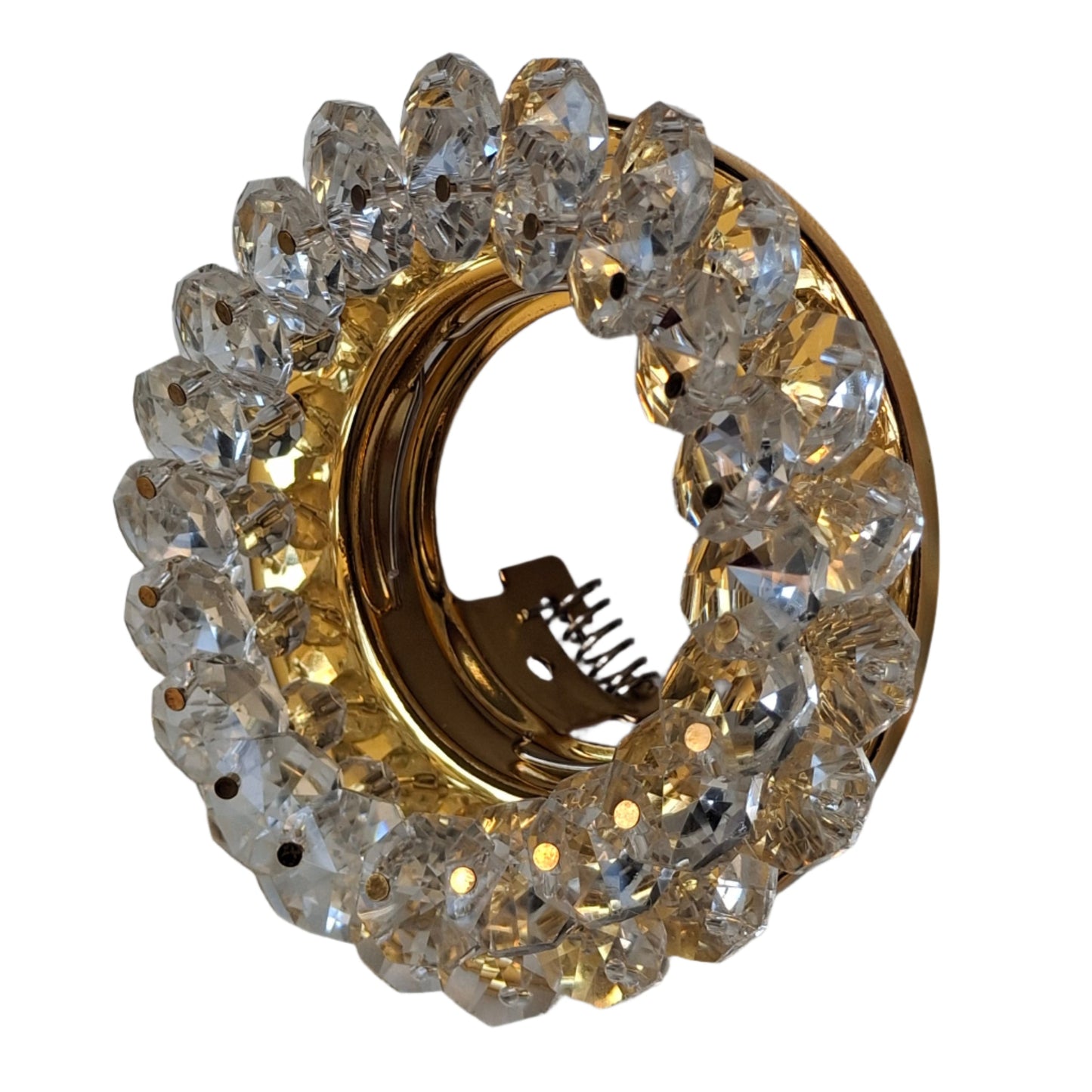 Fancy crystal downlight fitting MD603-GD. - Smart Life