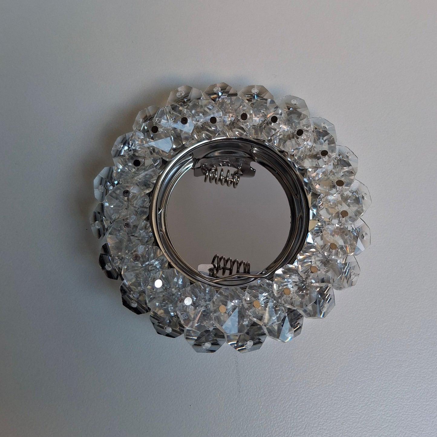Fancy crystal downlight fitting MD603-CH.
