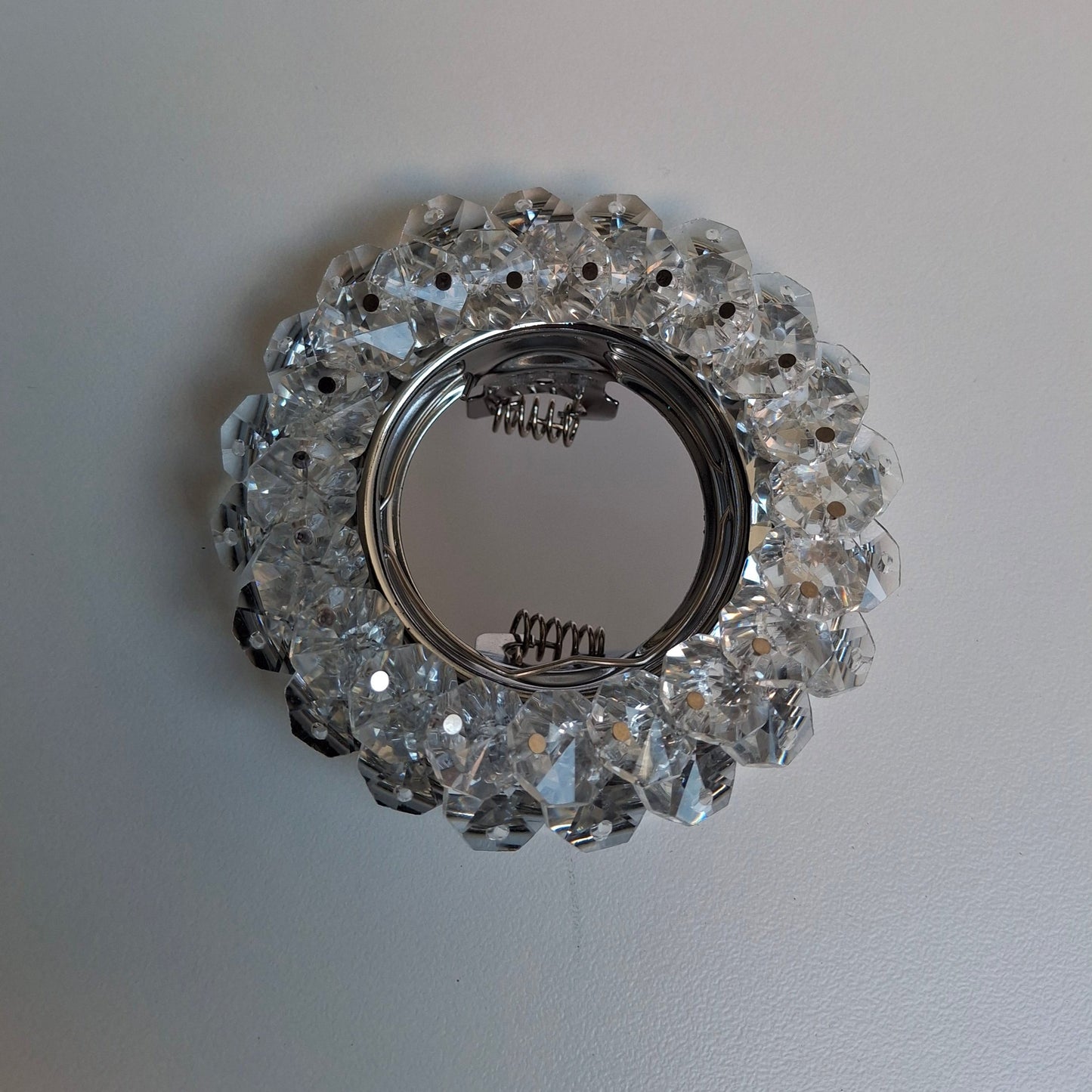 Fancy crystal downlight fitting MD603-CH. - Smart Life