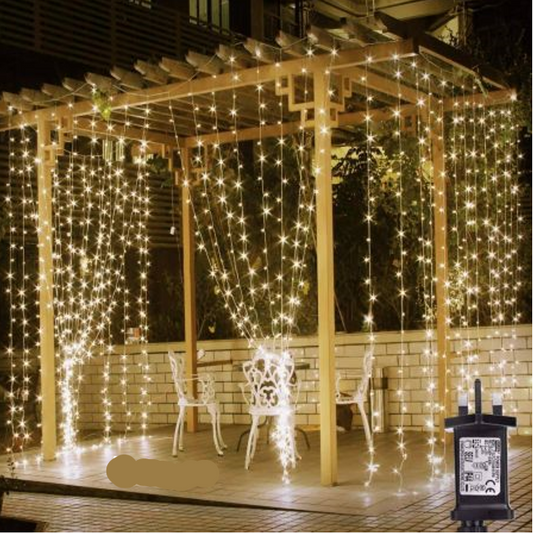 3m x 3m Curtain/icicle Fairy Light. - Mr.Smart SA's Best Online Shopping Store