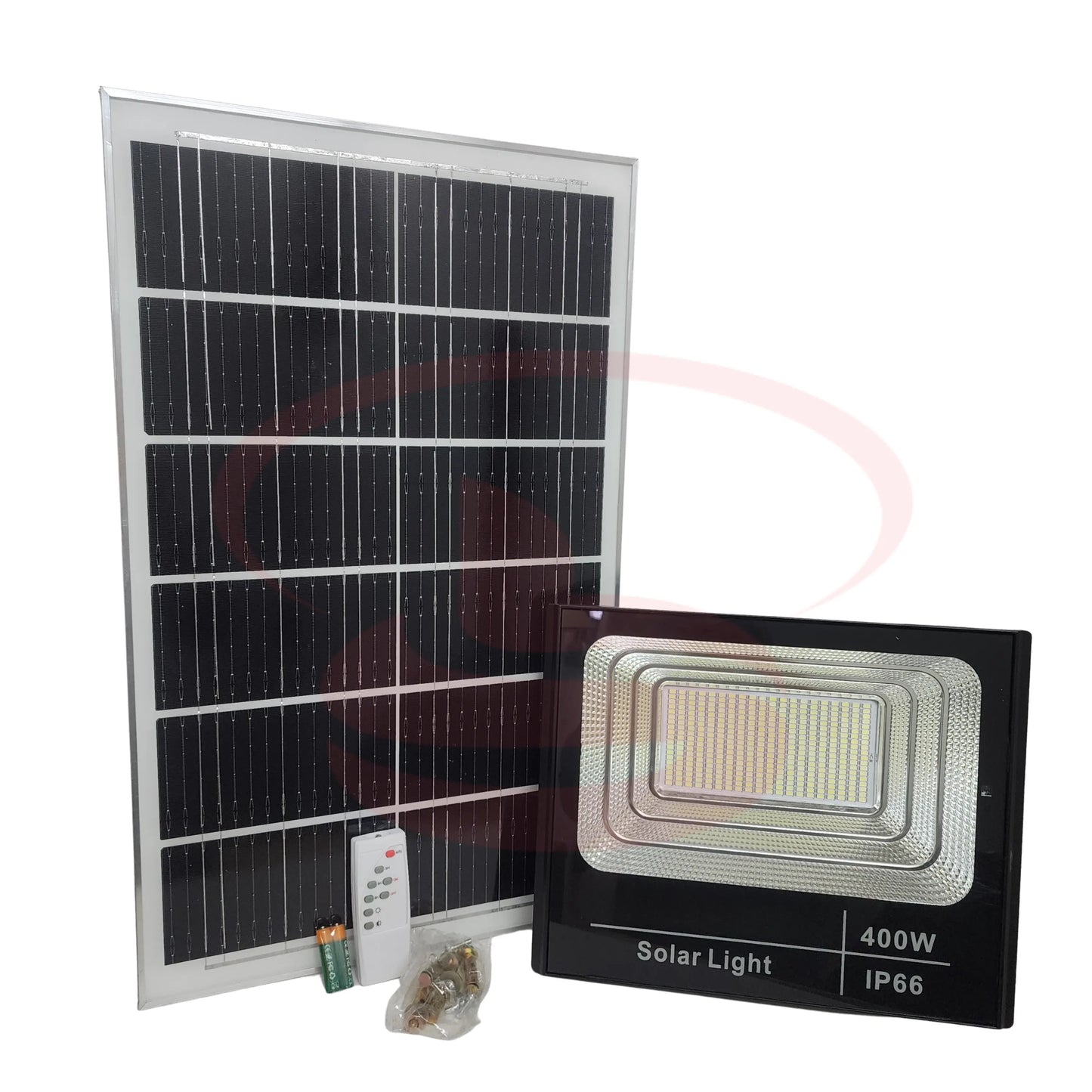 400W Solar Flood Light with Remote and Solar Panel – Outdoor Waterproof LED Security Light by Smart Life Lighting & Electrical