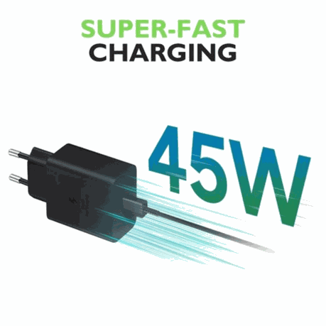 MS 45W Super Fast Charger Compatible With Samsung & Smart Devices. - Mr.Smart SA's Best Online Shopping Store