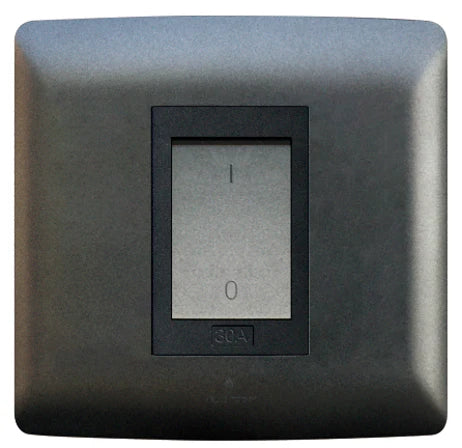 50A 2 Pole stove isolator - Black. - Smart Life