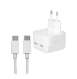 50W Dual USB-C +C Power Adapter with USB-C to Lightning Cable. - Mr.Smart SA's Best Online Shopping Store