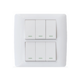 6 Lever 1 Way Switch (4x4). - Mr.Smart SA's Best Online Shopping Store