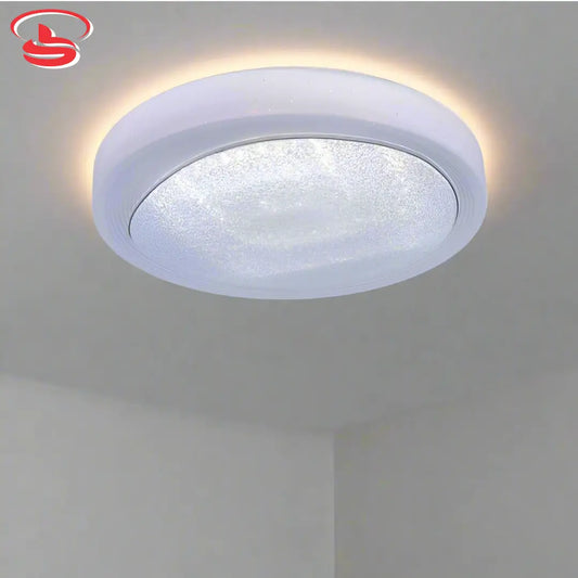 Modern CE-024 LED ceiling light with elegant design and 3-colour changing illumination for stylish and energy-saving home lighting.
Smart Life Lighting & Electrical