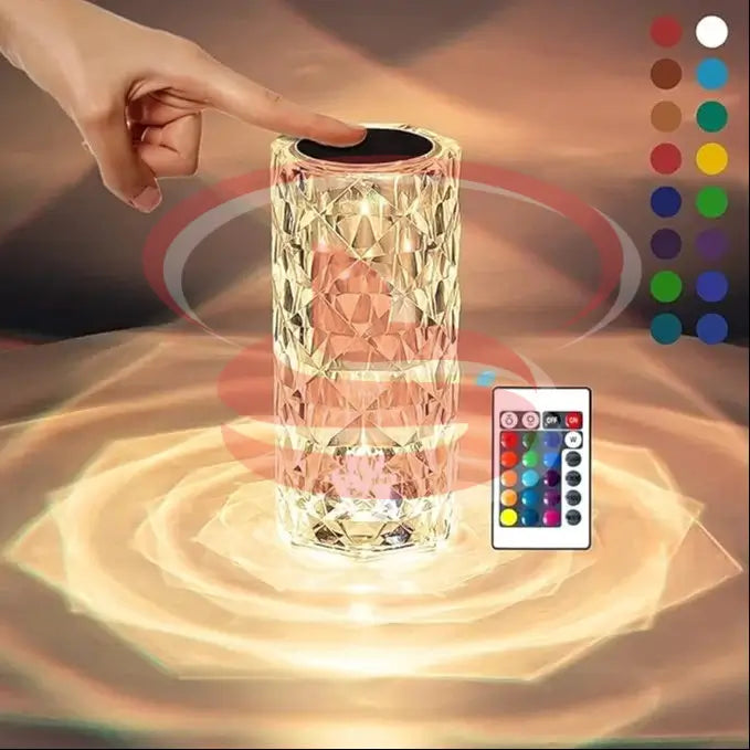 Crystal Diamond LED Table Lamp with 16 colour changing modes, 6 Brightness Levels, Rechargeable and Remote Controlled – Luxury Lighting Décor in South Africa.
Smart Life Lighting & Electrical