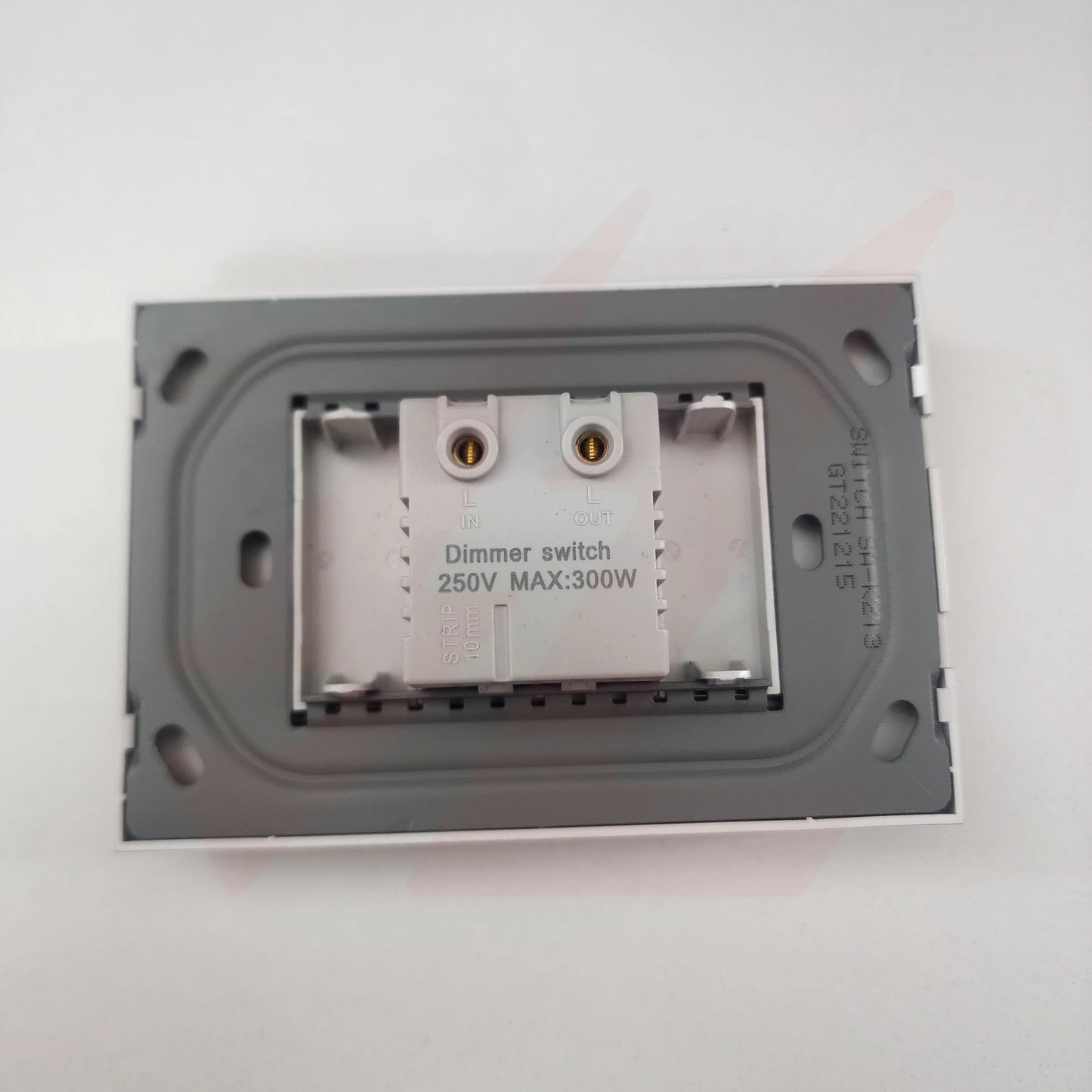 2×4 silver dimmer switch for adjustable lighting control.
Smart Life Lighting & Electrical