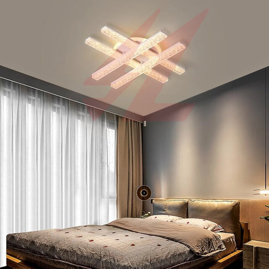 Hashtag Shape 70W LED Ceiling Light with Crystal Design and 3 Colour CCT.
Smart Life Lighting & Electrical