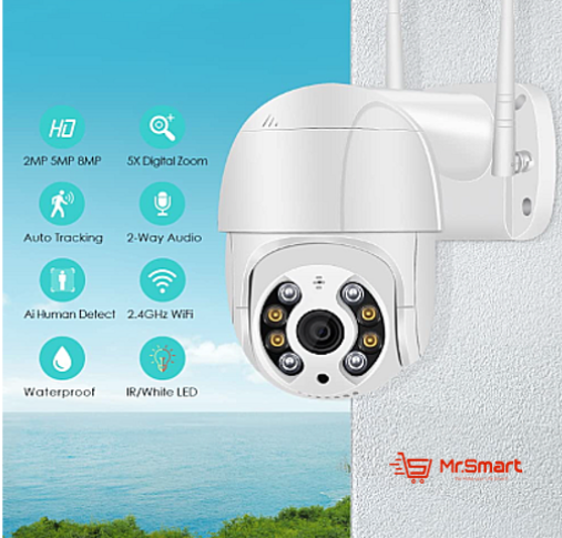 JORTAN JT-8271QJ Full Color Smart WIFI IP Camera. - Mr.Smart SA's Best Online Shopping Store