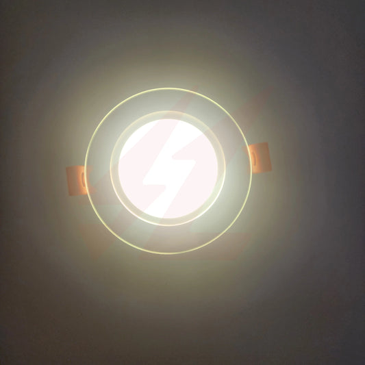 8W Glass COB Color Changing LED Downlight with Glass Trim – 70mm Cut-Out.
Smart Life Lighting & Electrical