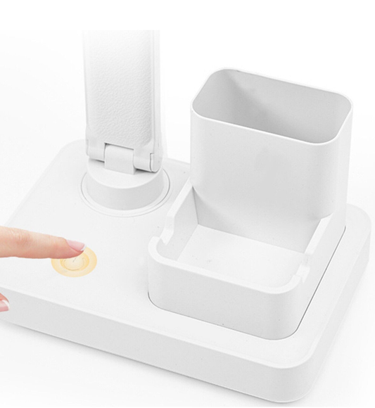 Rechargeable desk lamp with pen holder and 3 colour light modes for study, office, and home use in South Africa.
Smart Life Lighting & Electrical