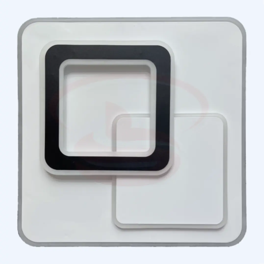 Tri Glow Modern LED Ceiling Light with Interlocking Square Design – 3 Color Modes (Warm, Cool, Daylight) for South African Interiors.
Smart Life Lighting & Electrical
