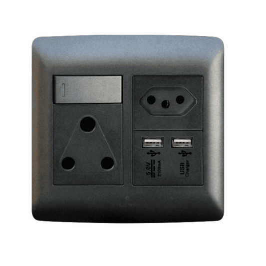USB/EURO/SINGLE SOCKET(4x4). - Mr.Smart SA's Best Online Shopping Store