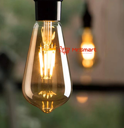 4W E27 LED Filament Bulb ST64. - Mr.Smart SA's Best Online Shopping Store