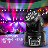 Mini-7 LED RGB Moving Head Light (Party Light). - Mr.Smart SA's Best Online Shopping Store
