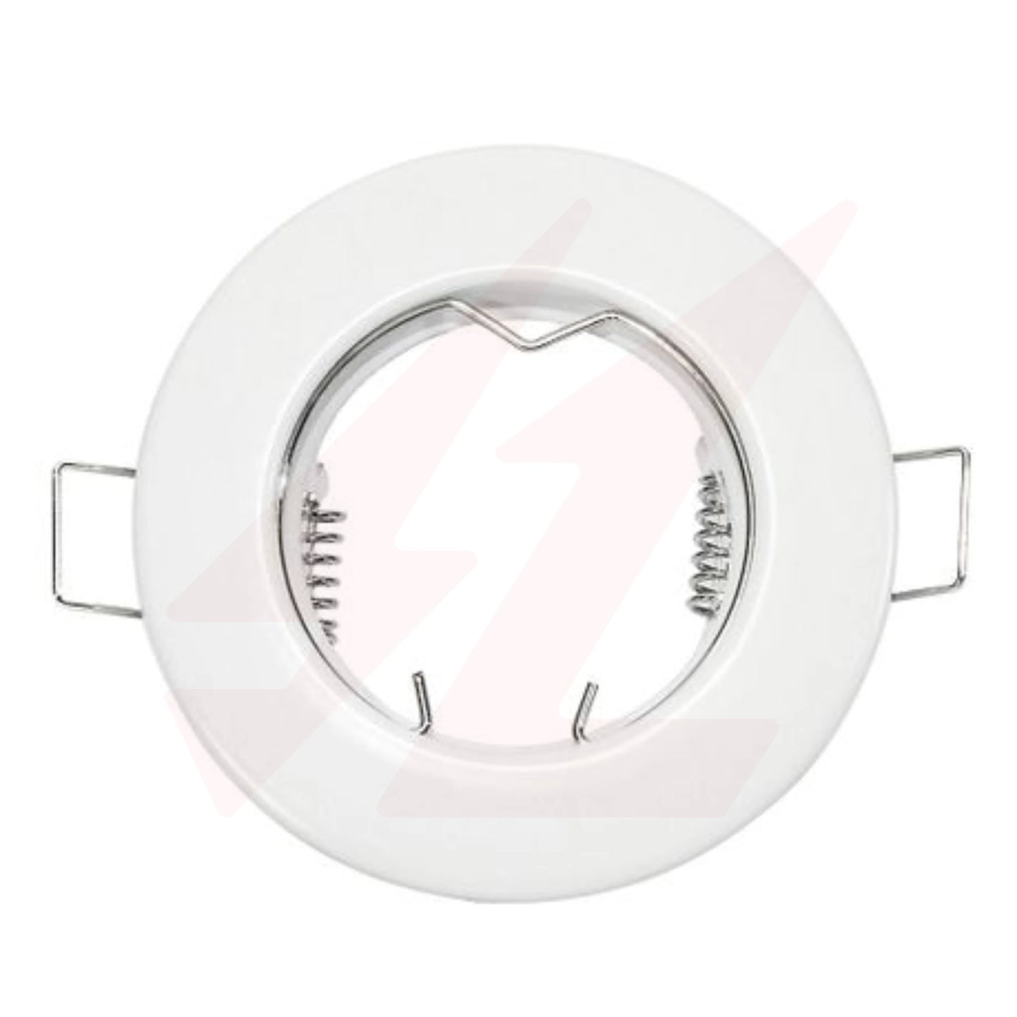 White Round Aluminum GU10 MR16 Downlight Fitting with 65mm Ceiling Cut-Out.
Smart Life Lighting & Electrical
