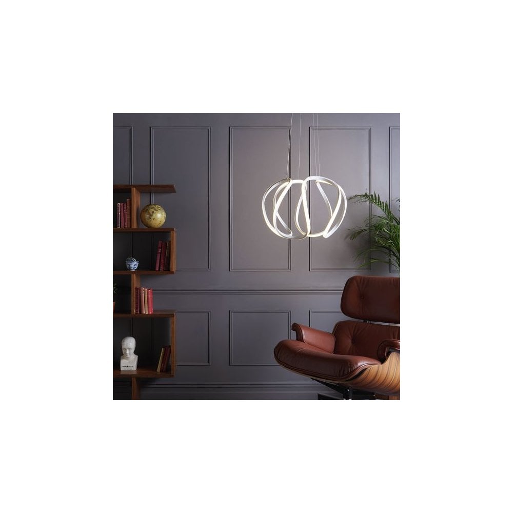 White Modern LED Pendant Lights Aluminum & Acrylic. - Mr.Smart SA's Best Online Shopping Store