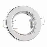Chrome Downlight Fitting GU10 MR16 Ceiling Light Holder