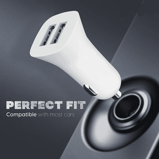 Double USB Port Car Charger With Cable. - Mr.Smart SA's Best Online Shopping Store