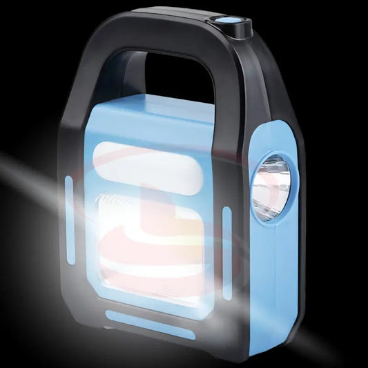 Dual light rechargeable solar lantern with USB mobile charging and easy carry handle for camping or emergency use.
Smart Life Lighting & Electrical