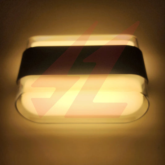 Halo Glow warm white LED wall light with decorative up and down lighting effect.
Smart Life Lighting & Electrical