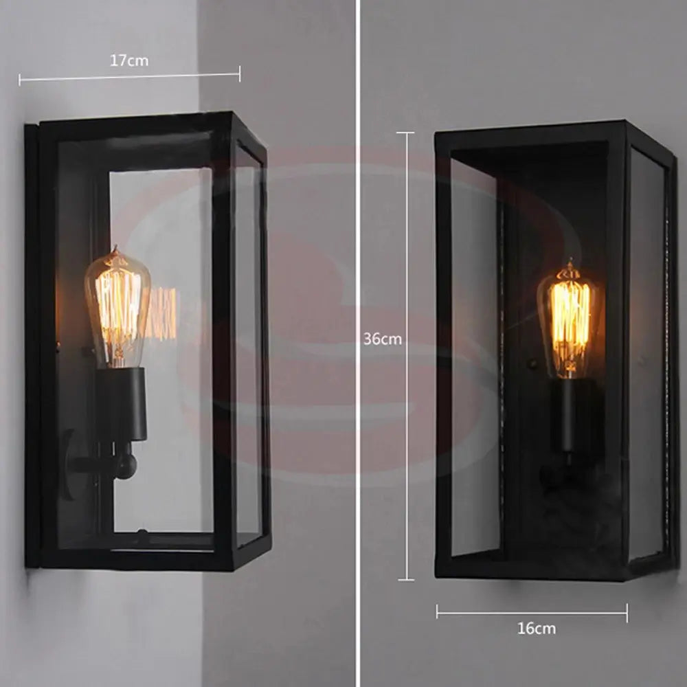 Edison Bulb Wall Lamp with Clear Glass Panels
Smart Life Lighting & Electrical