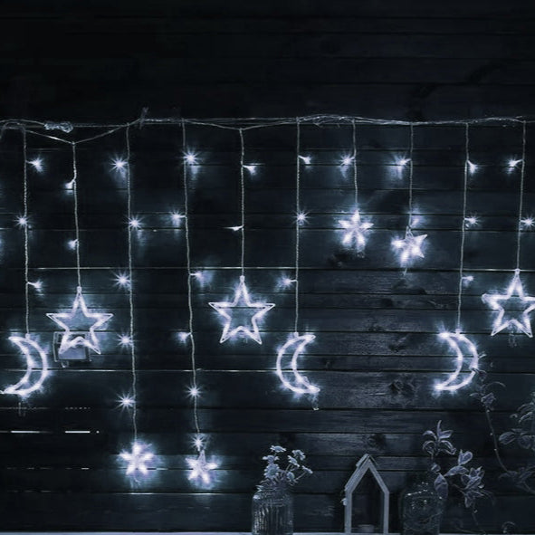 Moon & Star string fairy/curtain light 3M. - Mr.Smart SA's Best Online Shopping Store