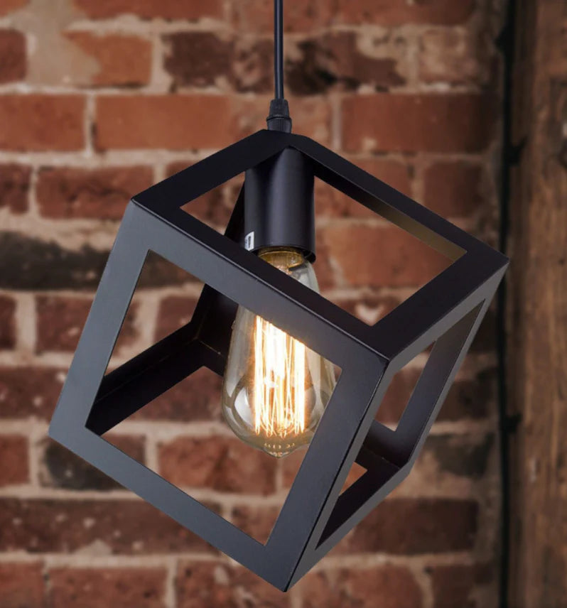 Metal Cube Pendant Lamp. - Mr.Smart SA's Best Online Shopping Store