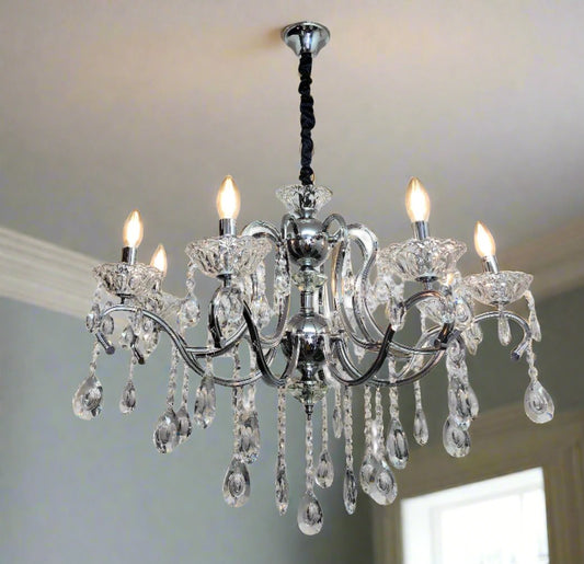 classic metal crystal chandelier-1949-8. - Mr.Smart SA's Best Online Shopping Store