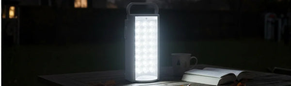Rechargeable and solar power outage lighting solutions including emergency lamps and blackout lighting in South Africa