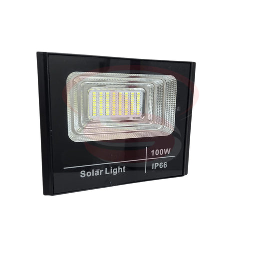 100W Solar Flood Light with Remote and Solar Panel – Outdoor Waterproof LED Security Light by Smart Life Lighting & Electrical