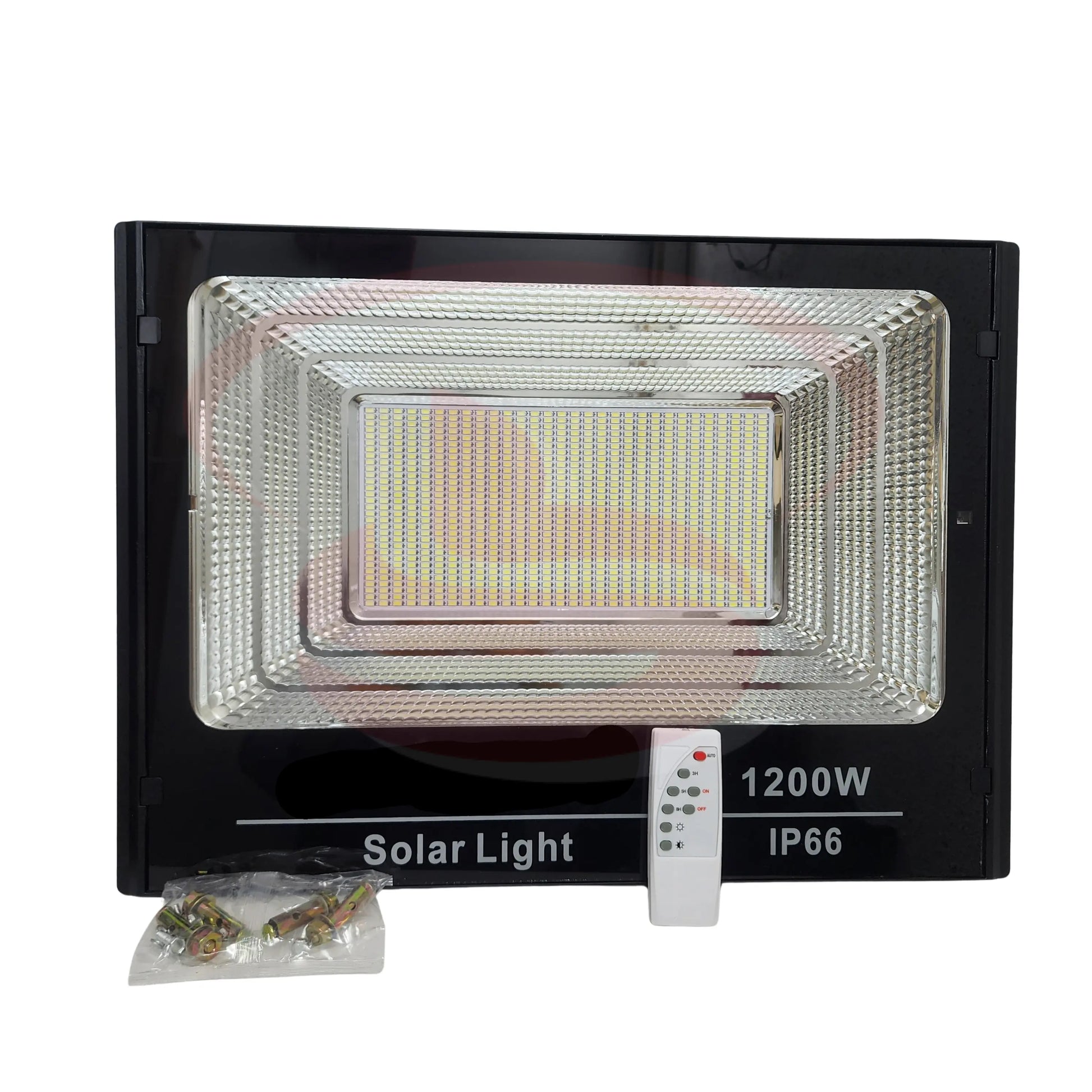 1200W Solar Flood Light with Remote and Solar Panel – Outdoor Waterproof LED Security Light by Smart Life Lighting & Electrical
