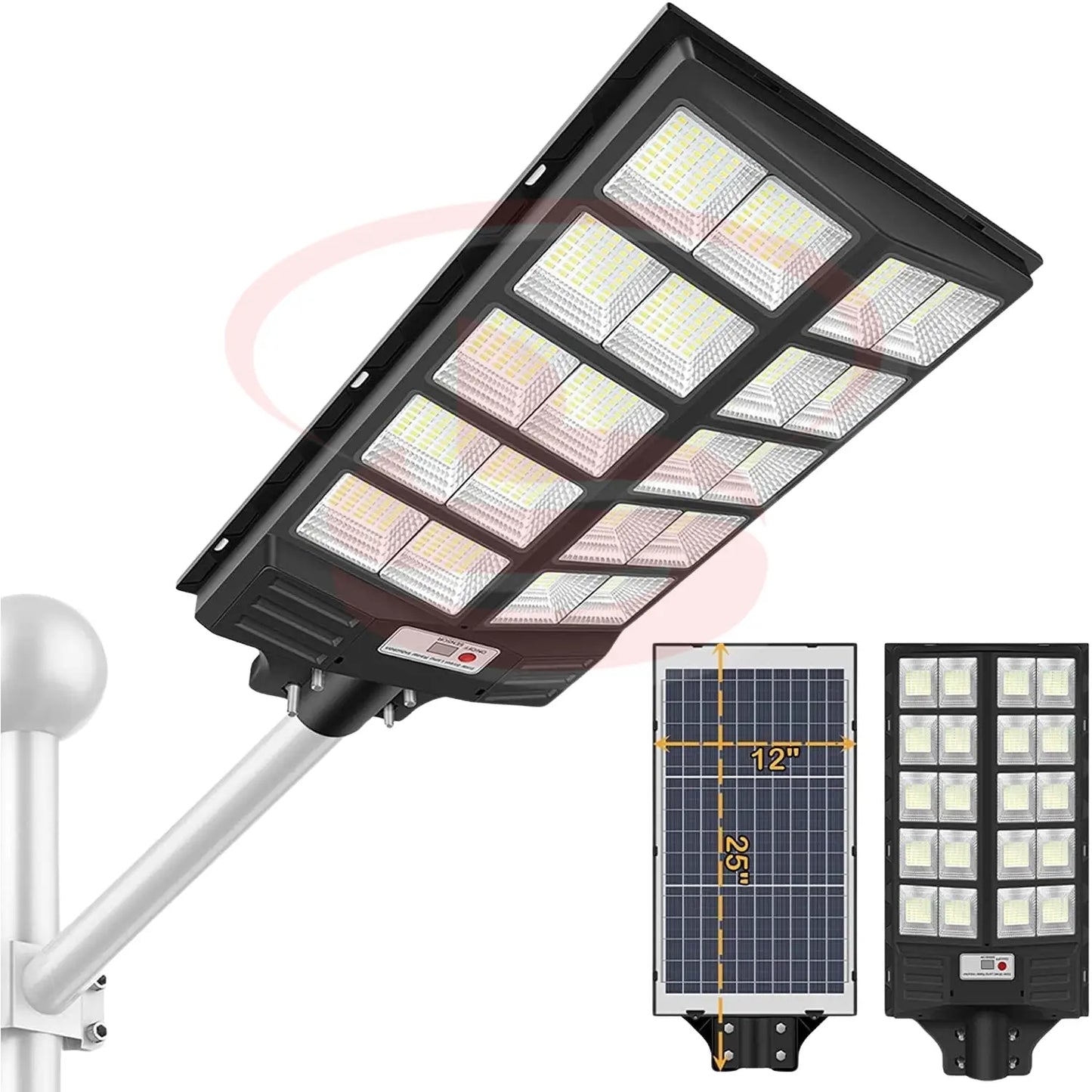 1200w Solar Street Light with motion sensor – waterproof outdoor LED flood light for garden, street and driveway lighting.
Smart Life Lighting & Electrical
