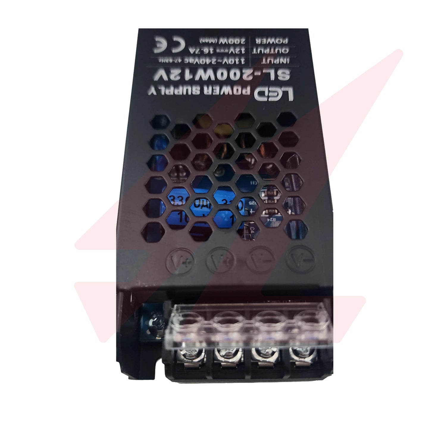12V 200W 16.7A LED power supply with 110V–240V AC input and 12V DC output for LED lighting.
Smart Life Lighting & Electrical
