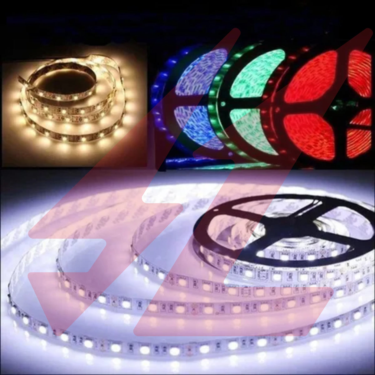 12V 5M RGB Multicolor LED Strip Light with Remote Operated
Smart Life Lighting & Electrical