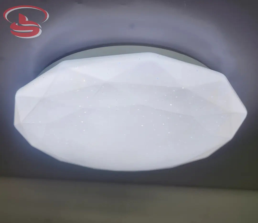 18w Diamond-Cut White LED Ceiling Light with Starry Surface Design
Smart Life Lighting & Electrical
