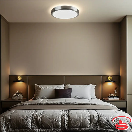18w Galaxy Glow LED Ceiling Light Starry Sparkle Effect with Brushed Silver Rim for Modern South African Interiors.
Smart Life Lighting & Electrical
