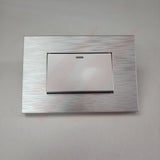 Silver 1 lever 1 way wall switch with modern design.
Smart Life Lighting & Electrical		