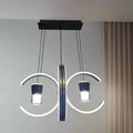 Aluminum acrylic LED pendant Light -9808-3+2. - Mr.Smart SA's Best Online Shopping Store