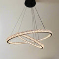 2 Rings LED Crystal pendant Light/Lamp - 2048/6-4. - Mr.Smart SA's Best Online Shopping Store