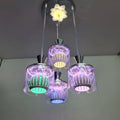 Colorful glass LED pendant lamp. - Mr.Smart SA's Best Online Shopping Store