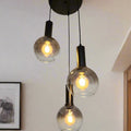 3 smoke glass bowl hanging pendant lamp (bulbs not included). - Mr.Smart SA's Best Online Shopping Store